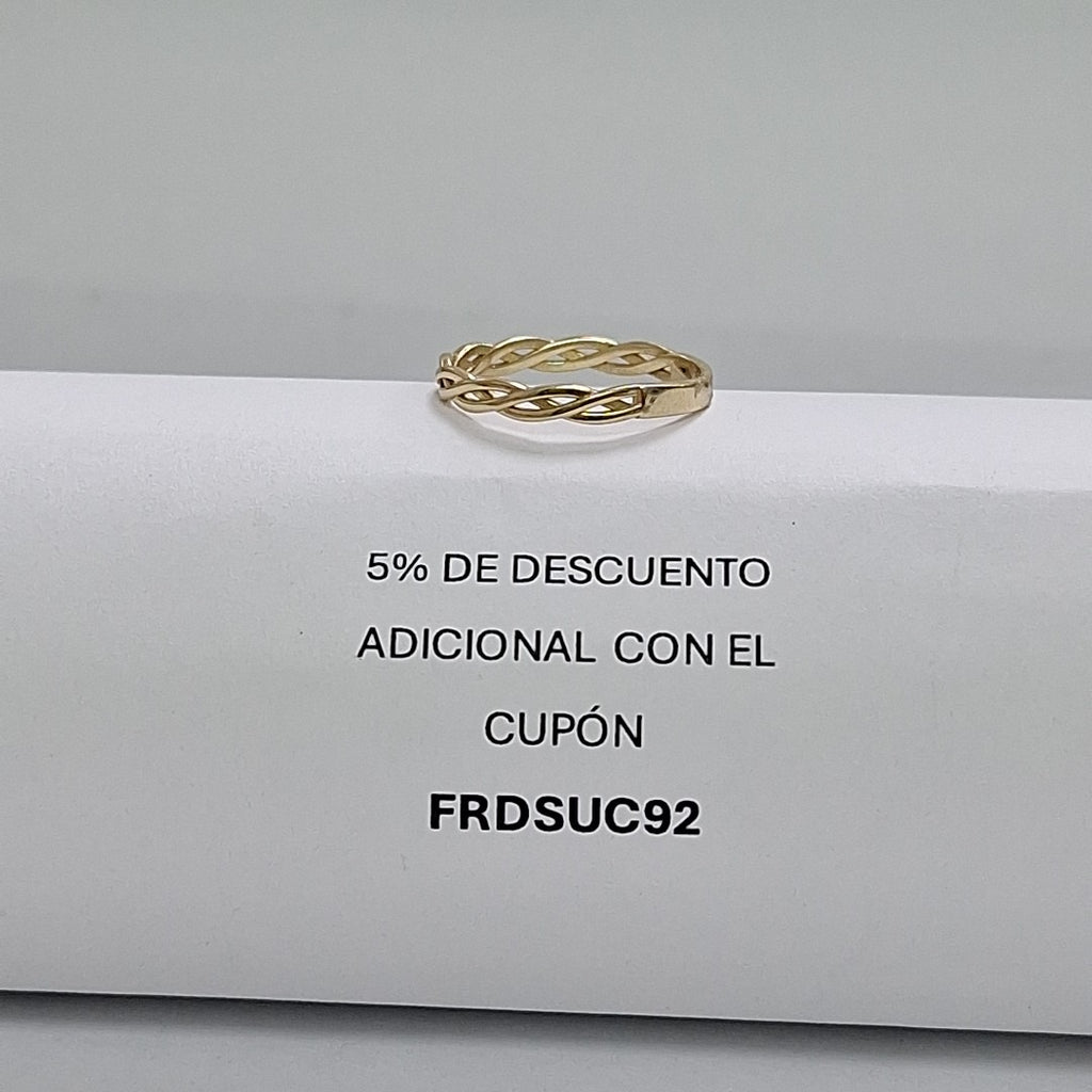 ANILLOS DAMA ORO 14K 1.9 (NUEVO)