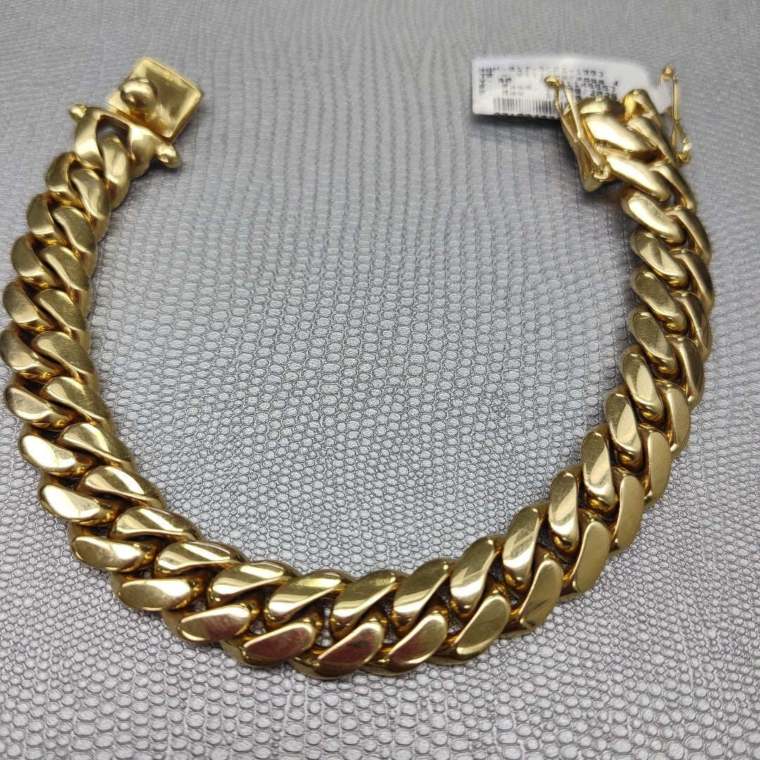 PULSERA,PULSERA RIGIDA ORO 14 K 91,20 GRMS (SEMINUEVO)