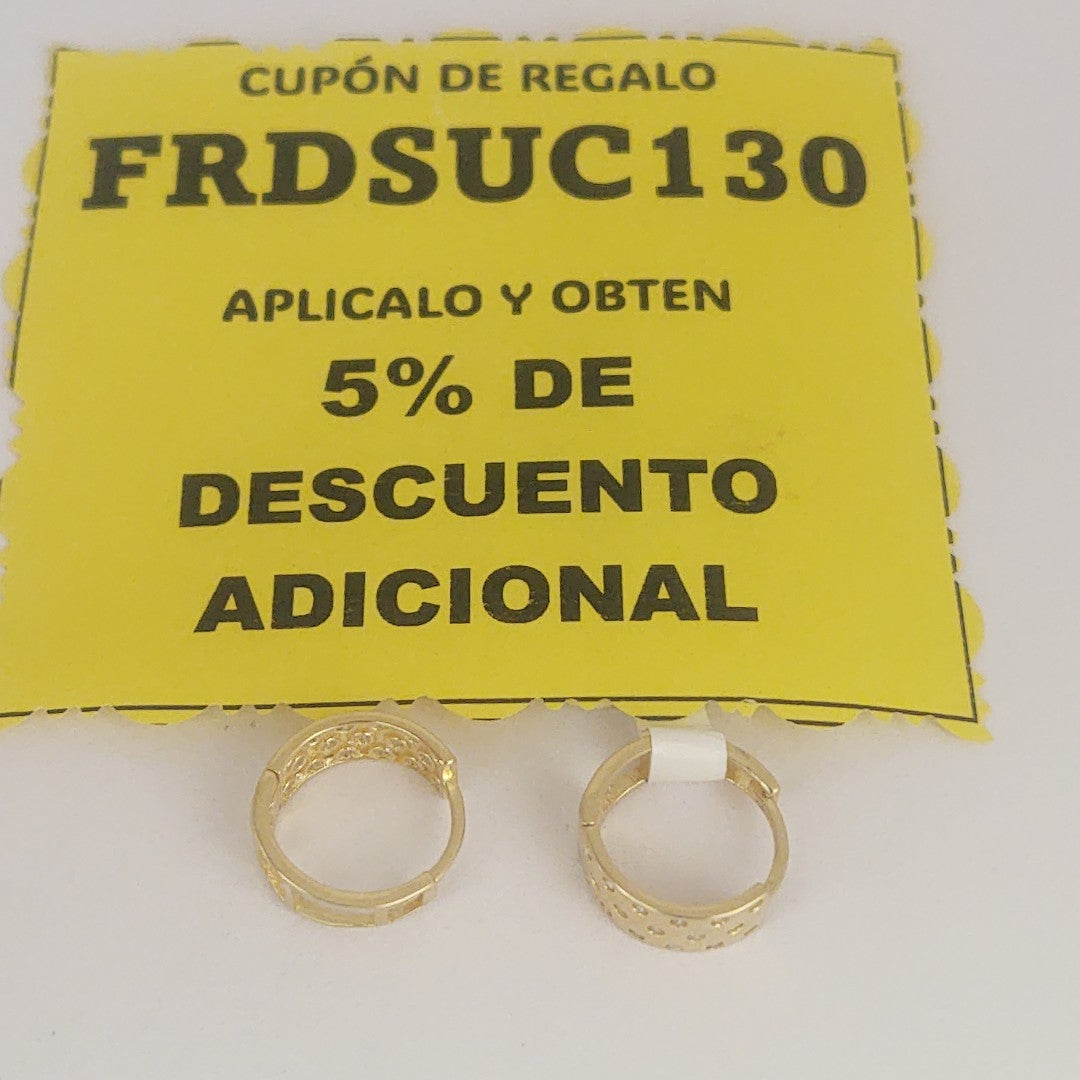 HUGGIES ORO 14K 2.6 (NUEVO)
