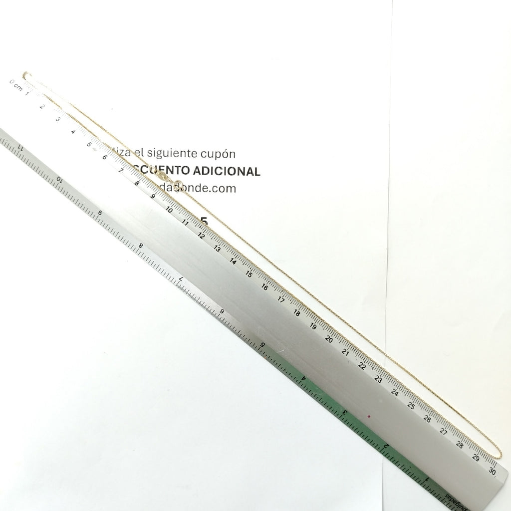 CADENA VENECIANO 14K 60 CM 2.6 GR (NUEVO)