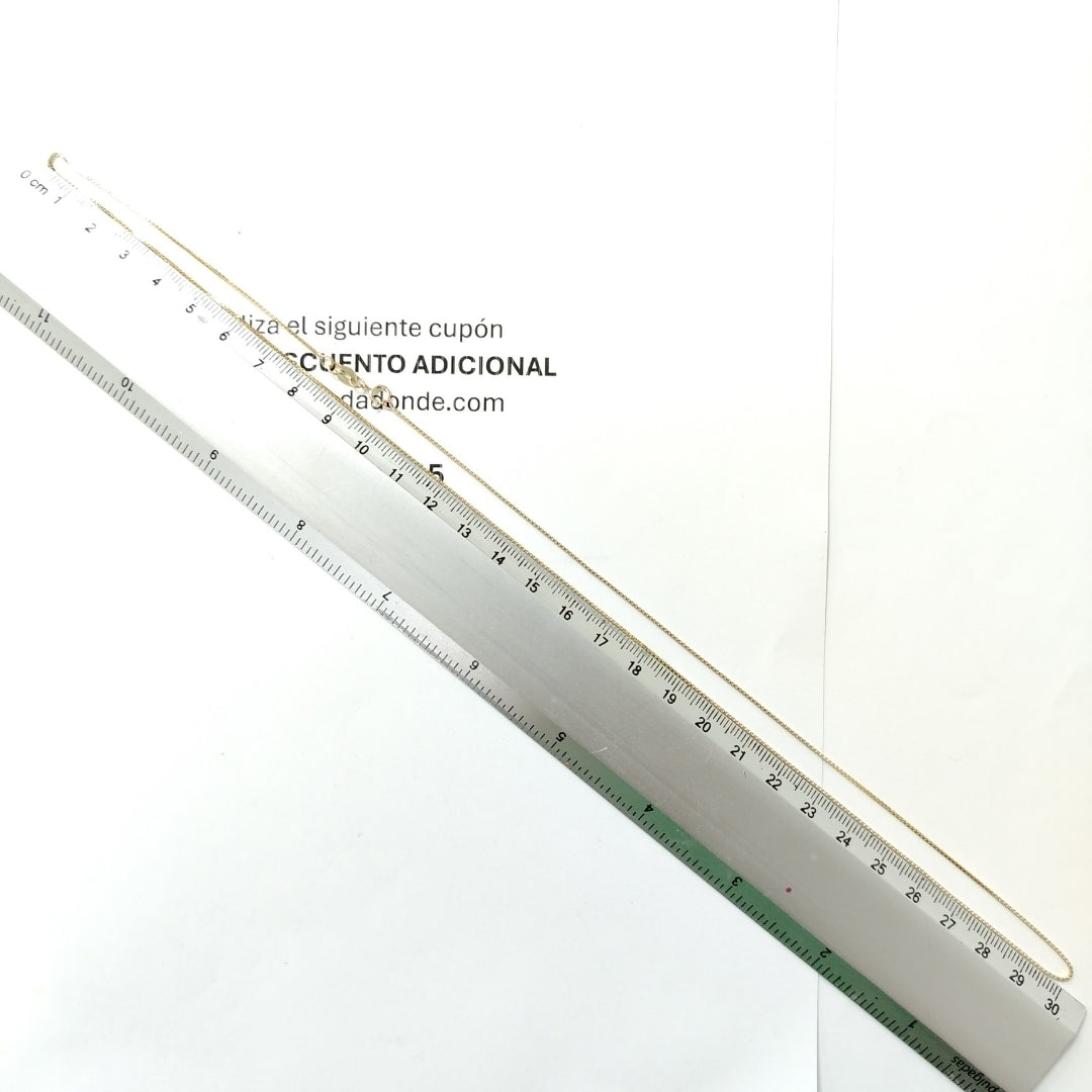 CADENA VENECIANO 14K 60 CM 2.6 GR (NUEVO)