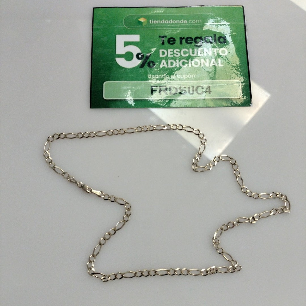 CADENAS TEJIDO 3X1 ORO 10K 50 CM 6.5 GR (NUEVO)