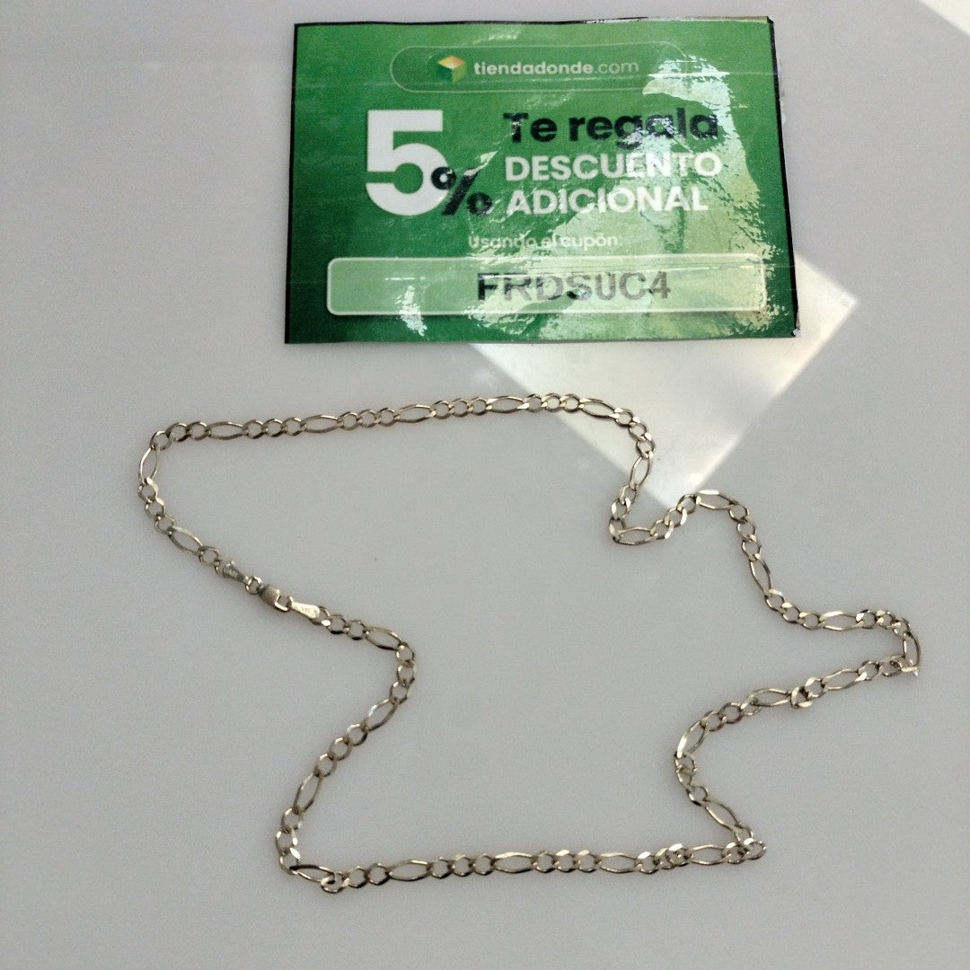 CADENAS TEJIDO 3X1 ORO 10K 50 CM 6.5 GR (NUEVO)