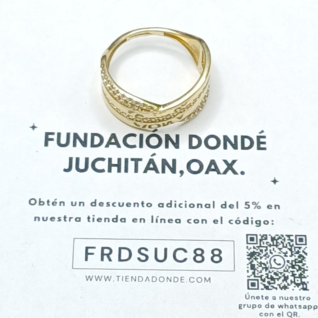 ANILLOS DAMA ORO 14K 2.9 (NUEVO)