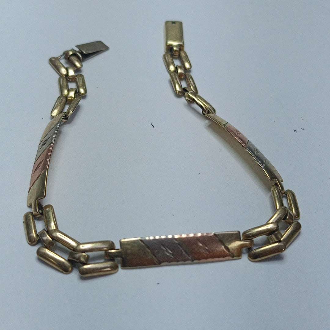 PULSERA ORO 10 K 6,40 GRMS (SEMINUEVO)