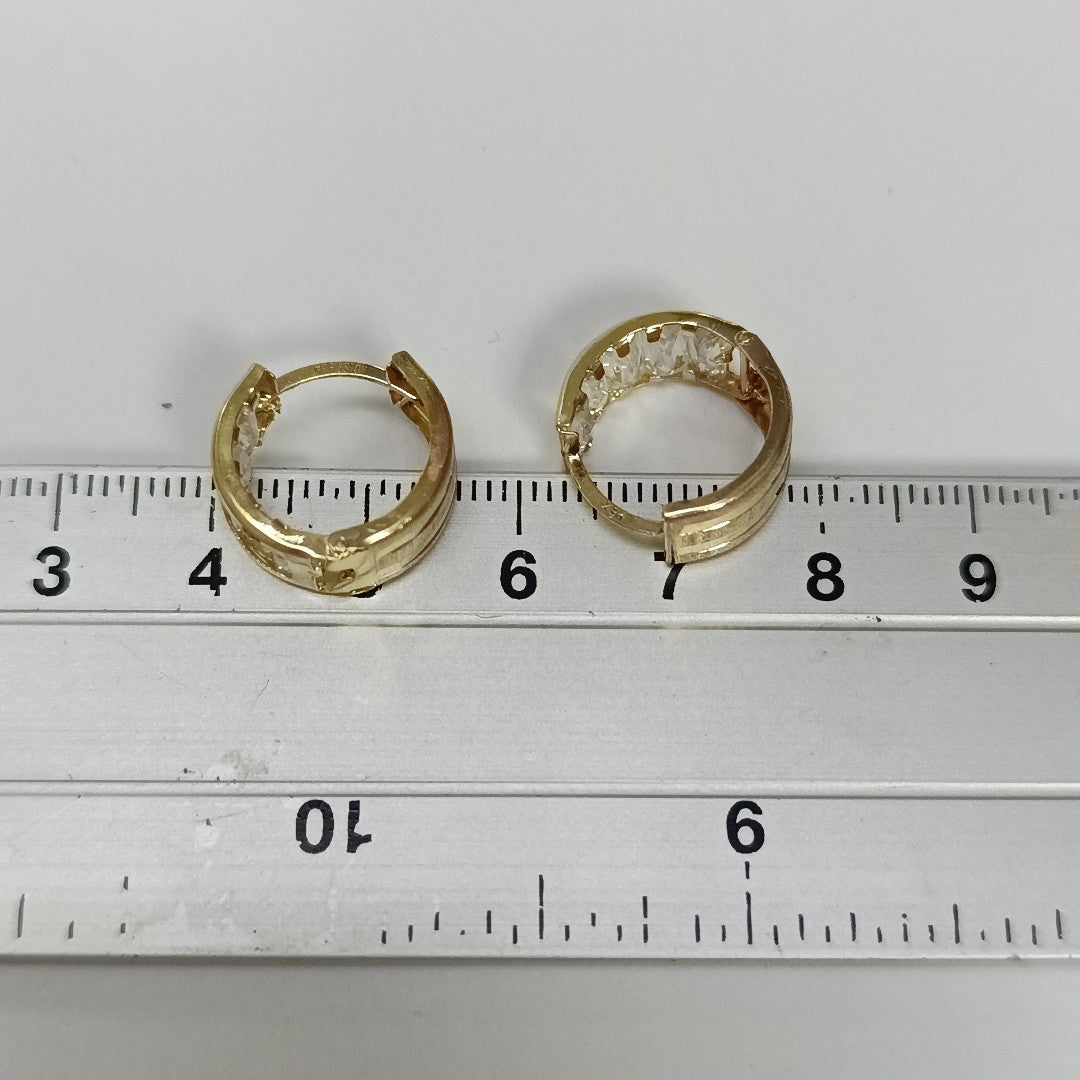 ARETES PAR ORO 10 K 2.6 GRMS (SEMINUEVO)