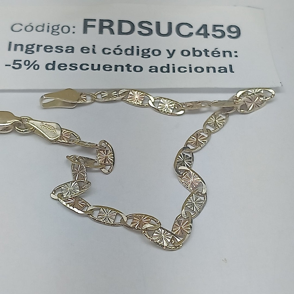 PULSERA GUCHI 14K 18 CM 2.9 GR (NUEVO)