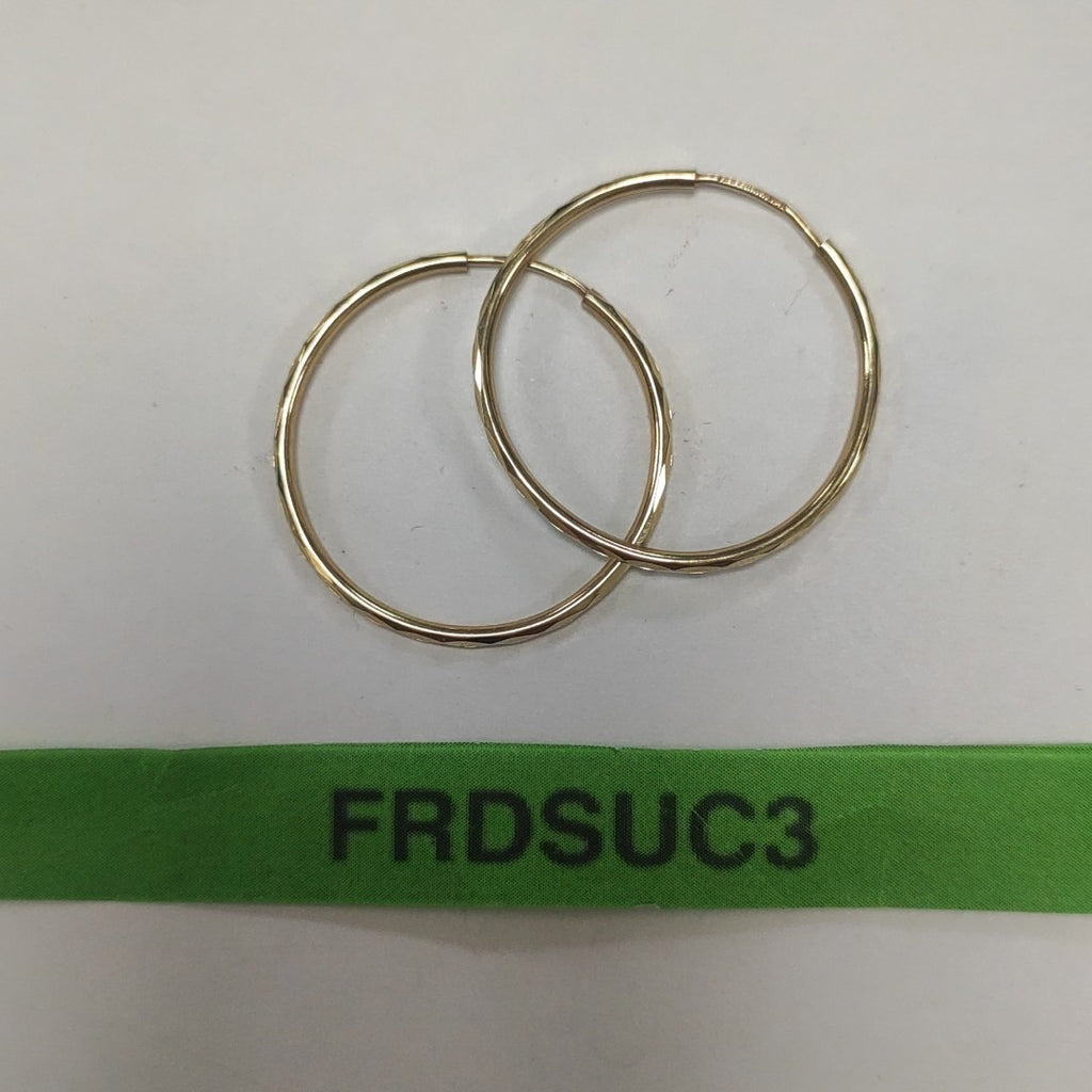 ARRACADAS PAR ORO 14 K 1.7 GRMS (SEMINUEVO)