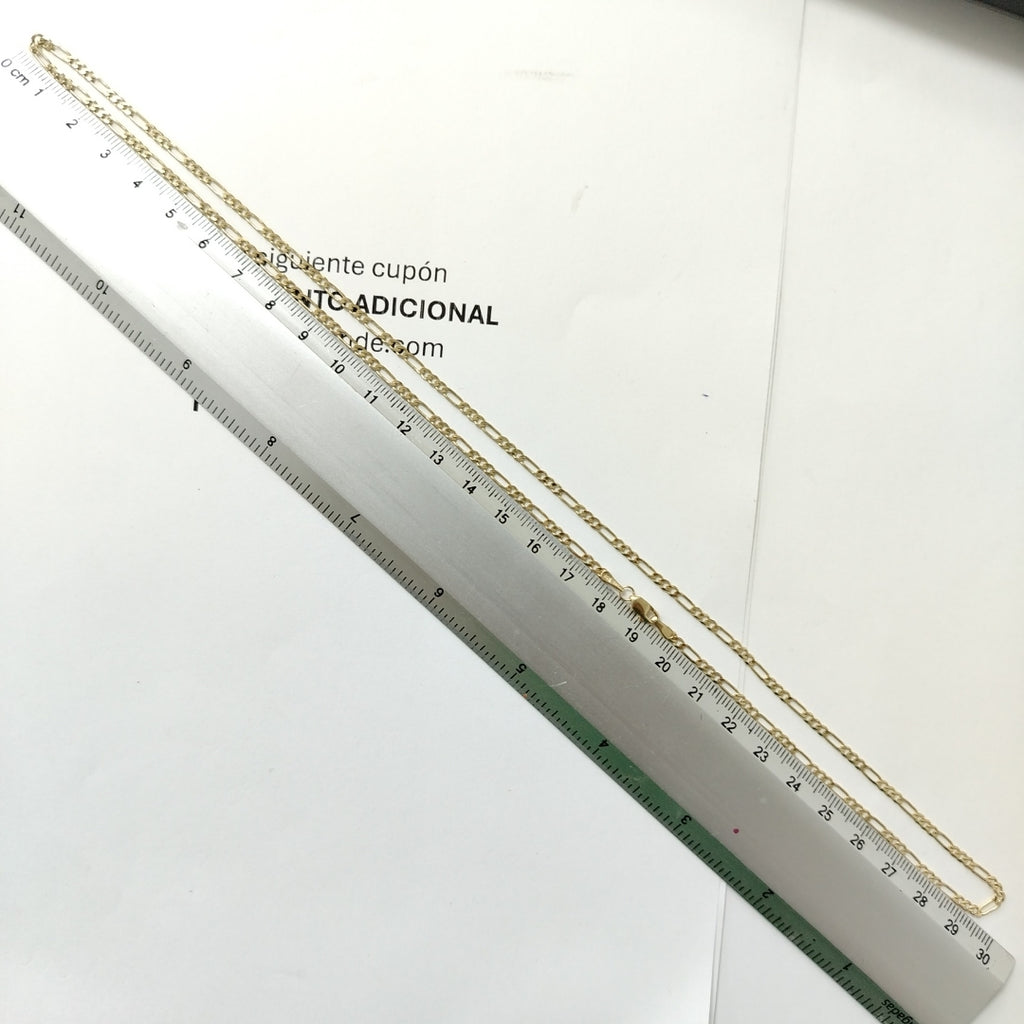 CADENA TEJIDO 3X1 14K 60 CM 5.7 GR (NUEVO)