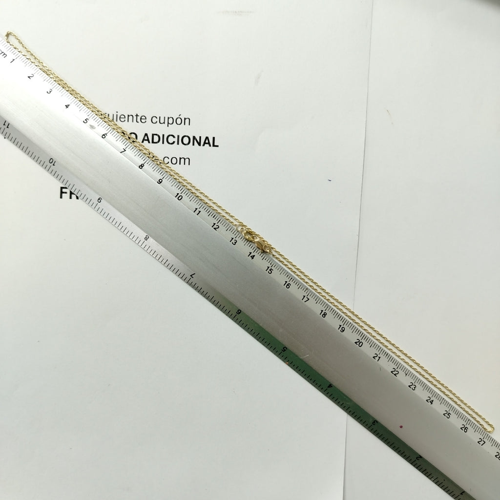 CADENA TORZAL 14K 55 CM 2.9 GR (NUEVO)