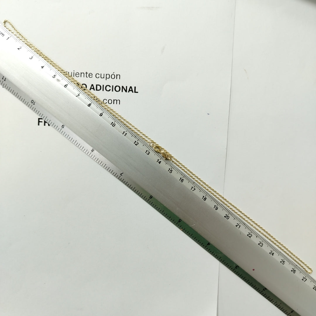 CADENA TORZAL 14K 55 CM 2.9 GR (NUEVO)