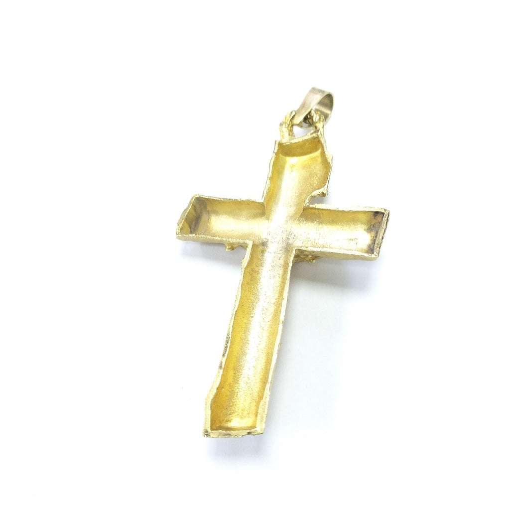 CRUCIFIJO ORO 18 K 21.7 GRMS (SEMINUEVO)