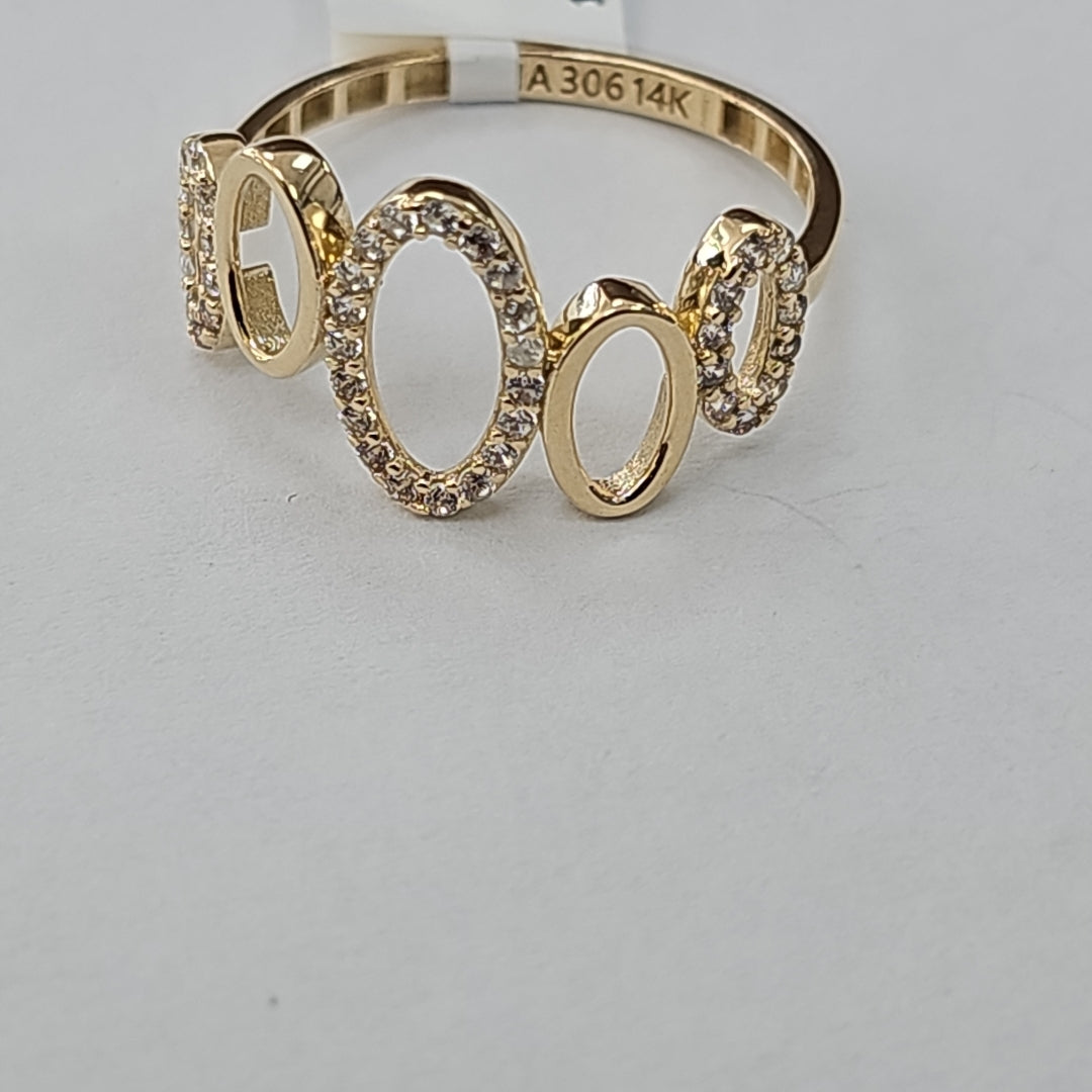 ANILLOS DAMA ORO 14K 1.9 (NUEVO)