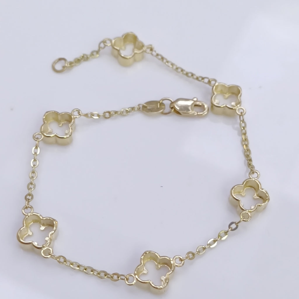 PULSERA ESPECIAL 14K 18 CM 4.4 GR (NUEVO)