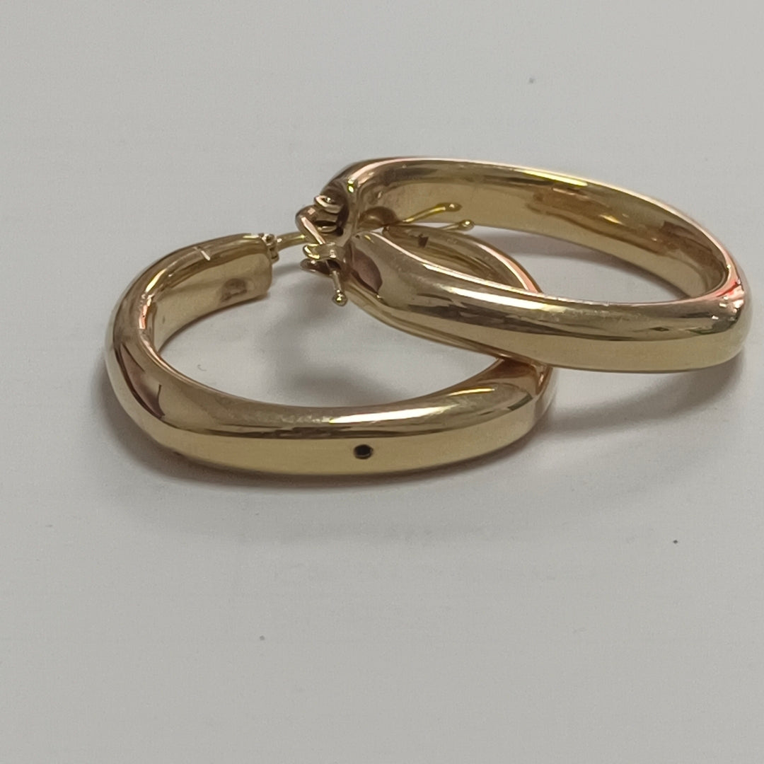 ARETES PAR ORO 14 K 6.3 GRMS (SEMINUEVO)