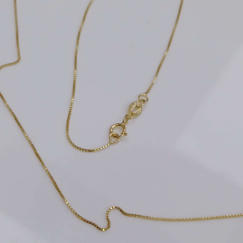 CADENA VENECIANO 14K 55 CM 1.8 GR (NUEVO)