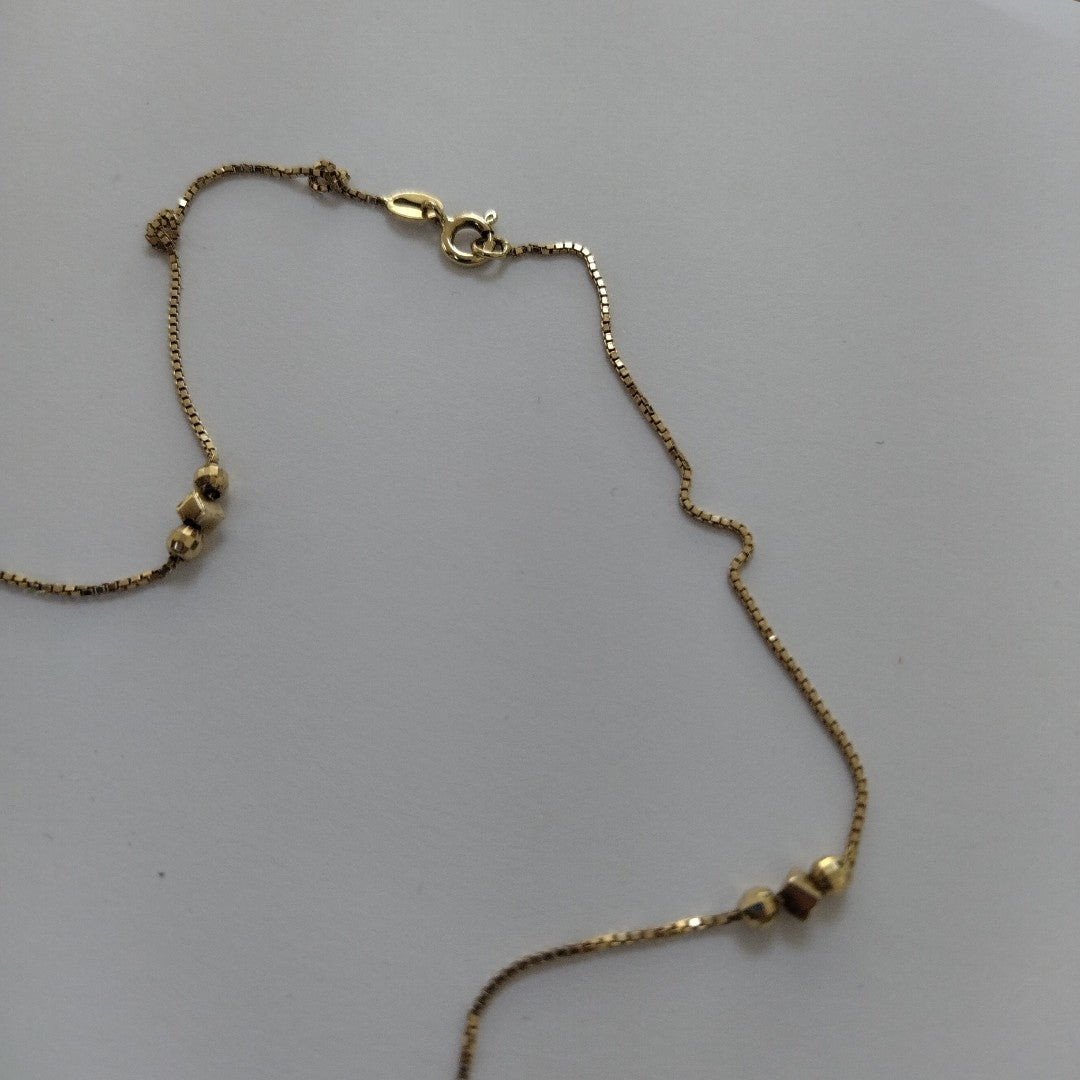 CADENA ORO 14 K 3.5 GRMS (SEMINUEVO)
