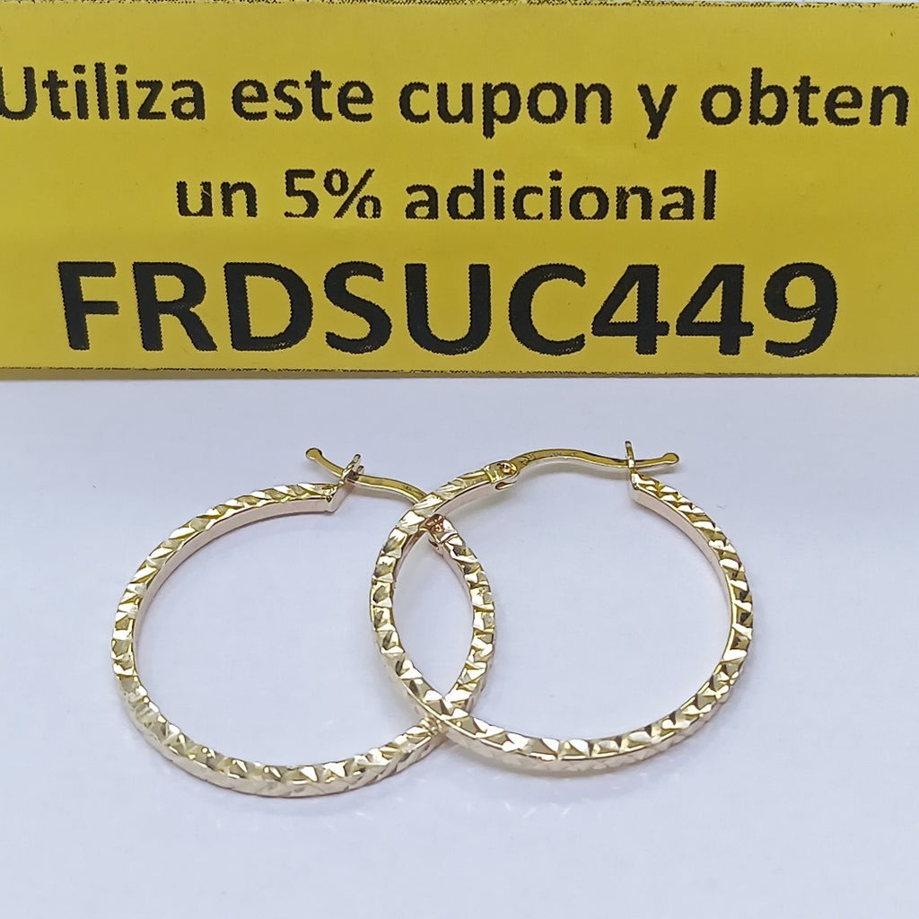 ARRACADAS ORO 14K 1.9 (NUEVO)