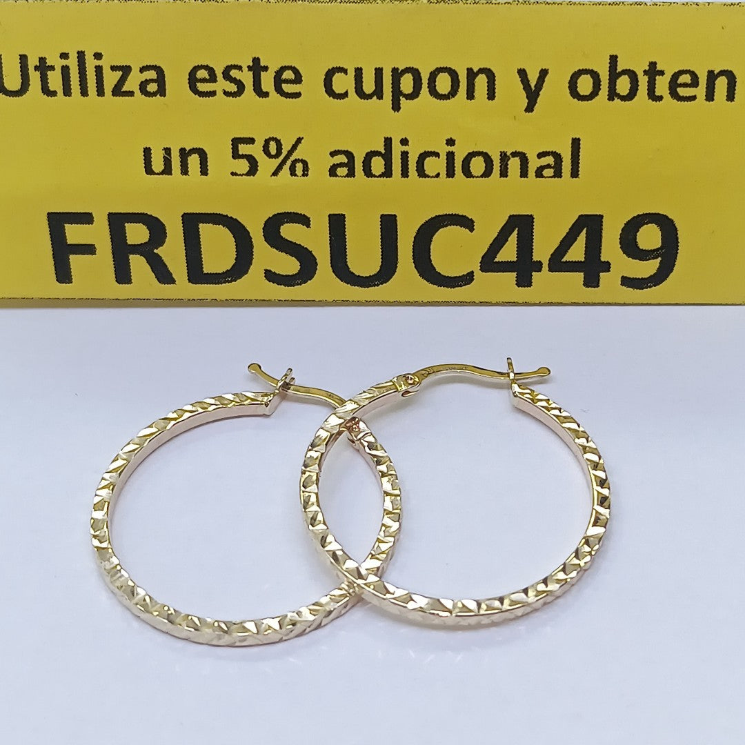 ARRACADAS ORO 14K 1.9 (NUEVO)