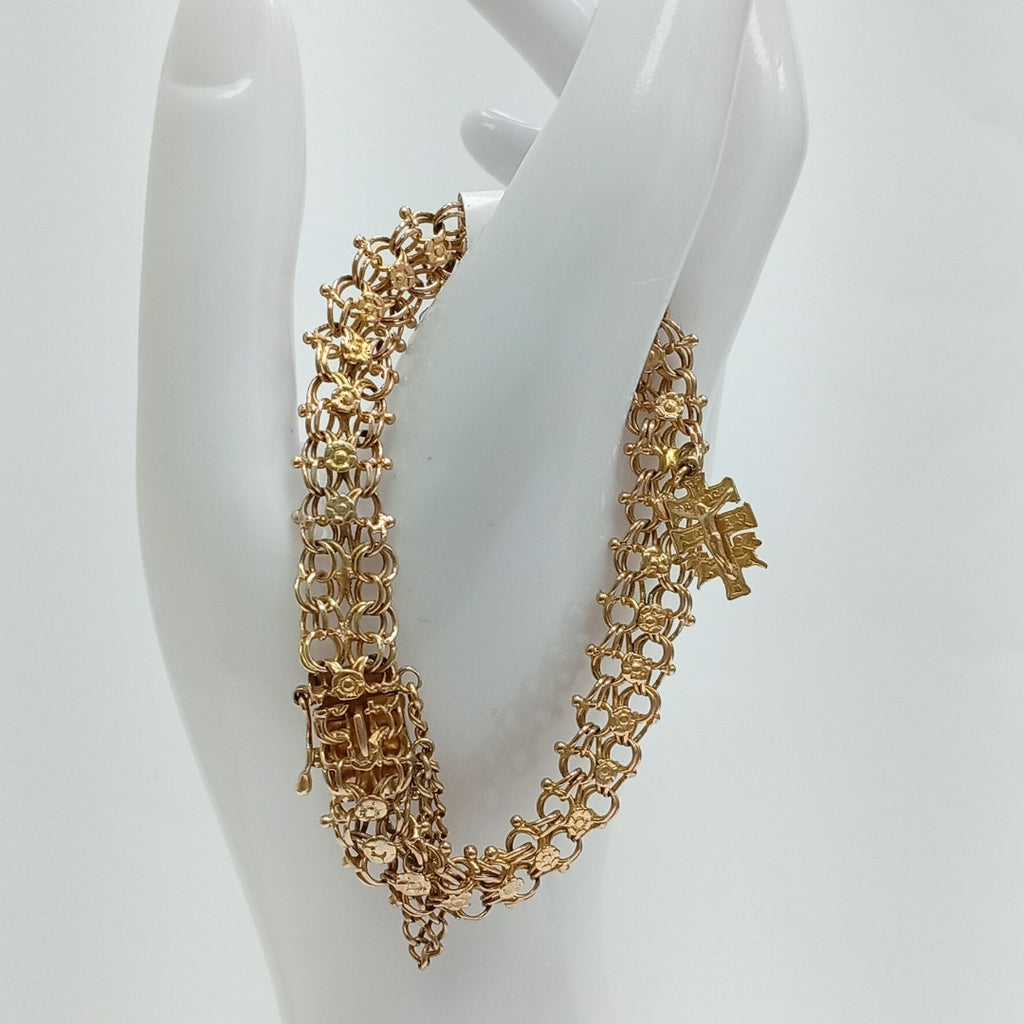 PULSERA ORO 10 K 14.2 GRMS (SEMINUEVO)