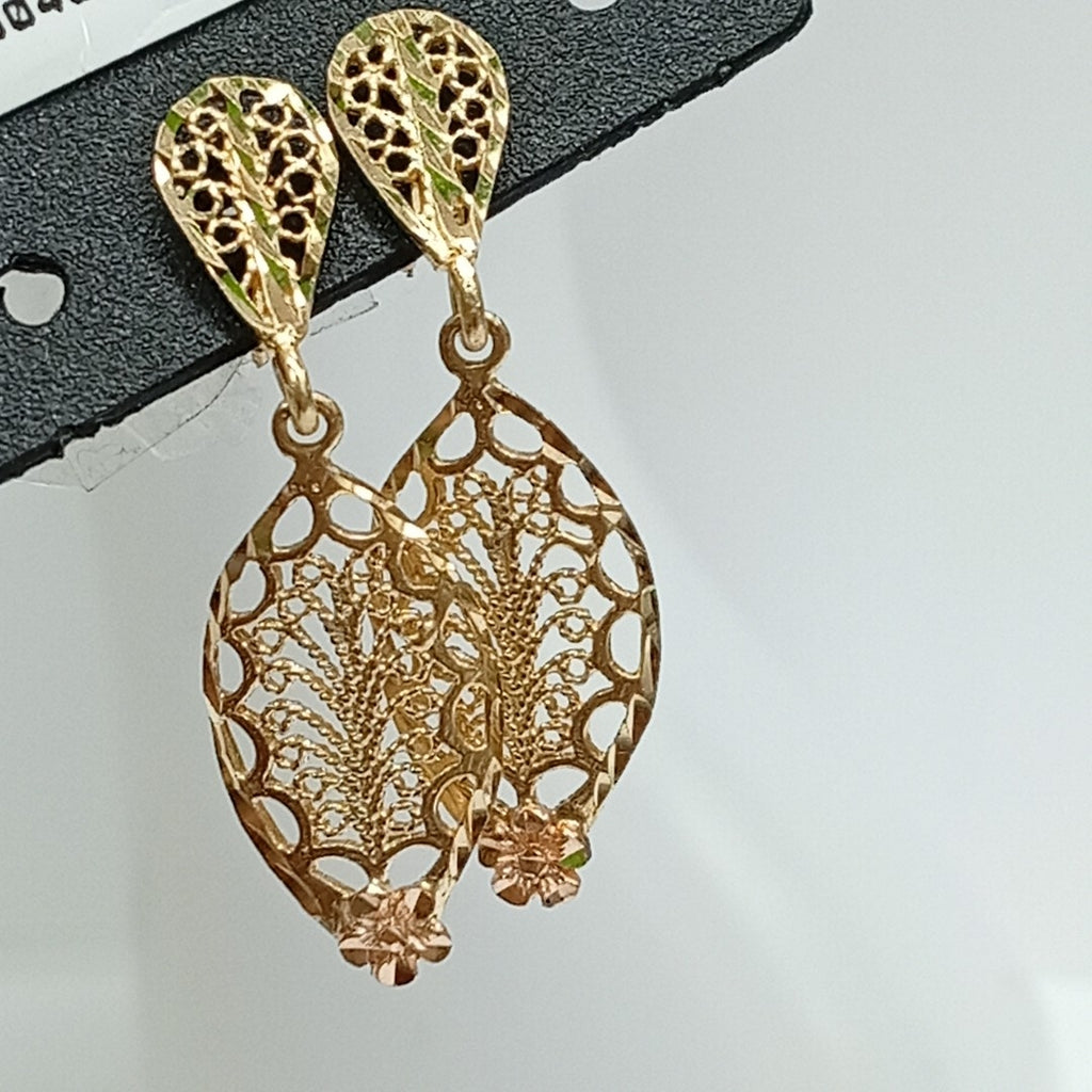 ARETES PAR ORO 14 K 3 GRMS (SEMINUEVO)