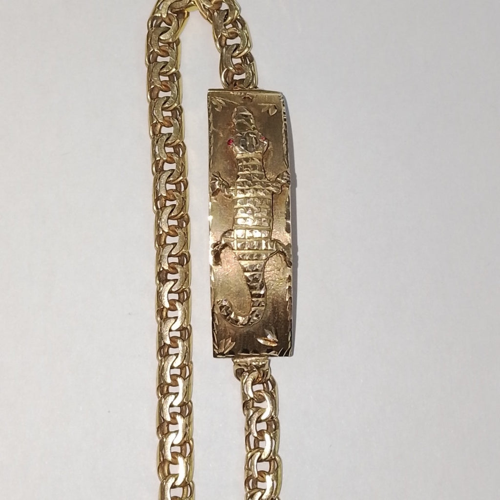 ESCLAVA ORO 14 K 24,30 GRMS (SEMINUEVO)
