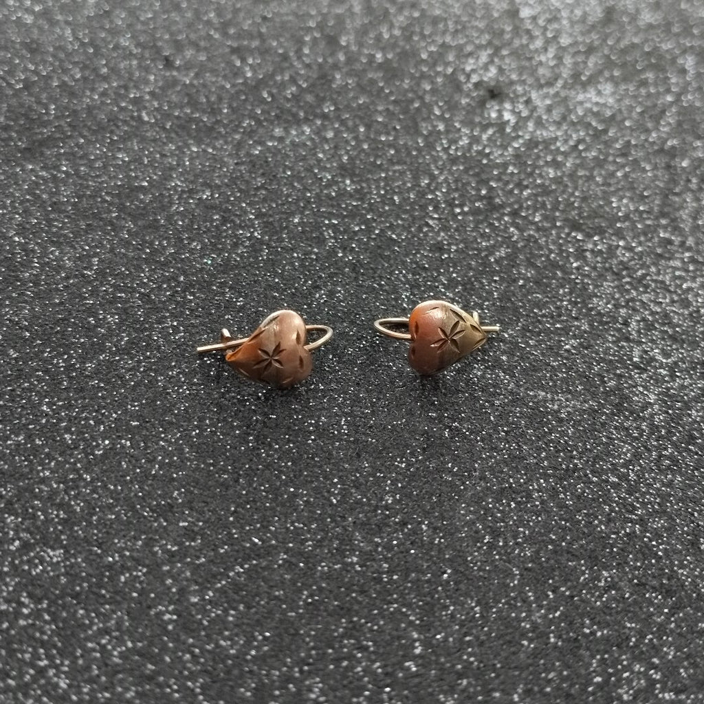 ARETES PAR ORO 8 K 0.8 GRMS (SEMINUEVO)