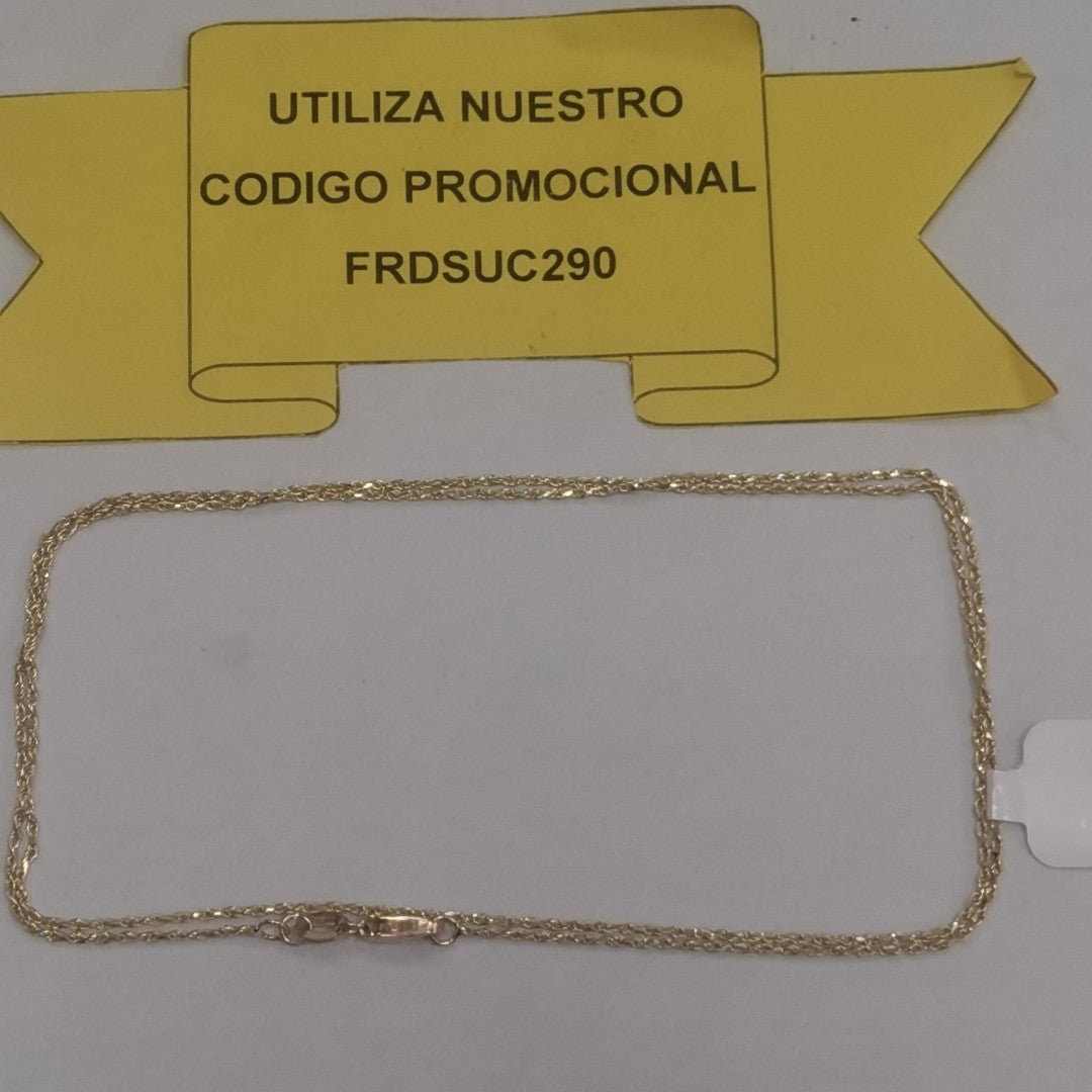 CADENA TORZAL 14K 55 CM 2.9 GR (NUEVO)