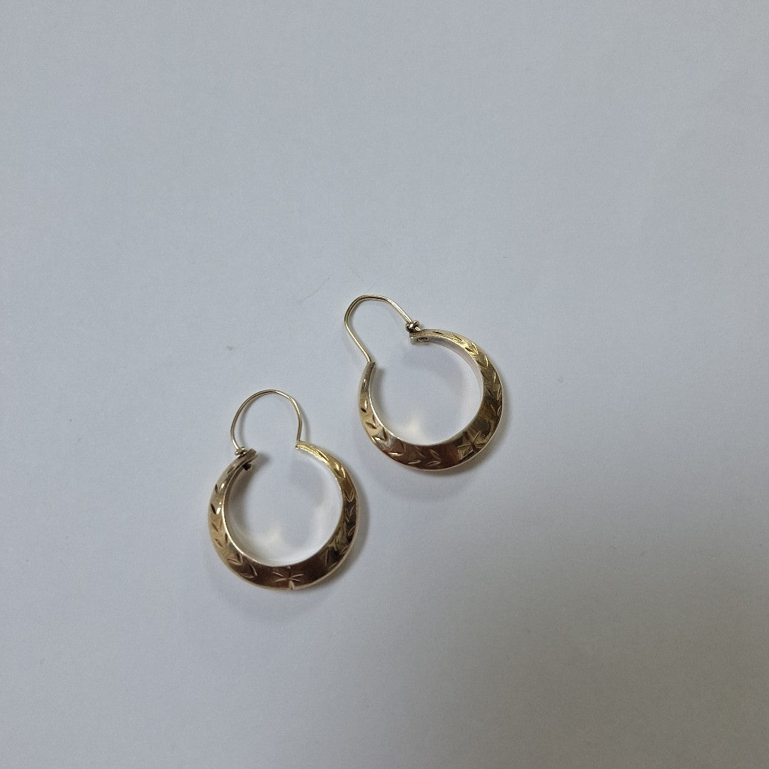ARRACADAS PAR ORO 8 K 2,80 GRMS (SEMINUEVO)