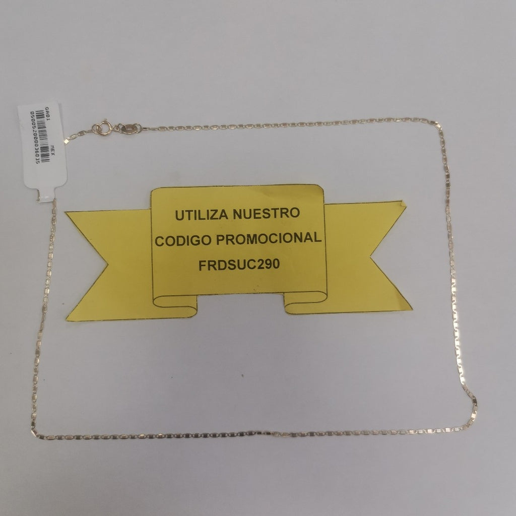 CADENA GUCHI 14K 50 CM 1.9 GR (NUEVO)