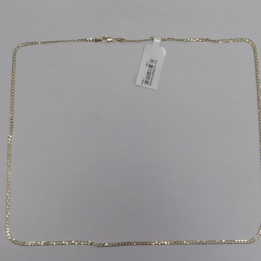 CADENA BARBADA 14K 60 CM 5.9 GR (NUEVO)
