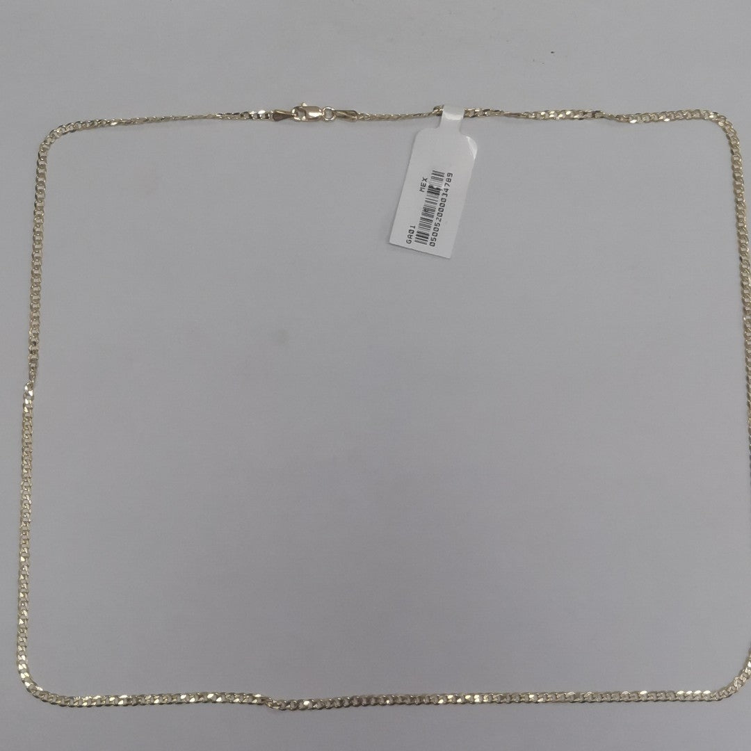 CADENA BARBADA 14K 60 CM 5.9 GR (NUEVO)