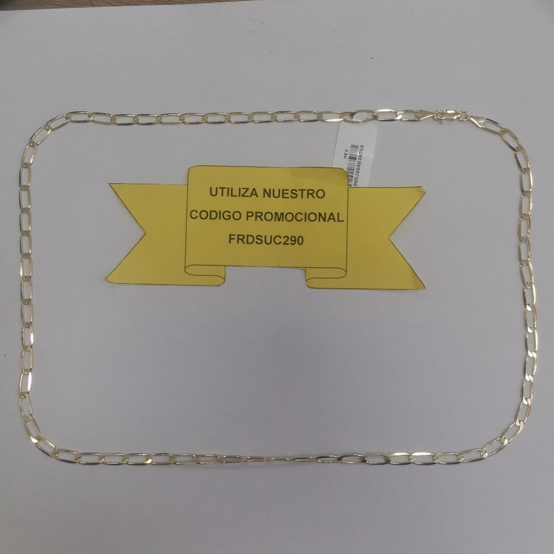 CADENA ESLABON 14K 60 CM 11.8 GR (NUEVO)