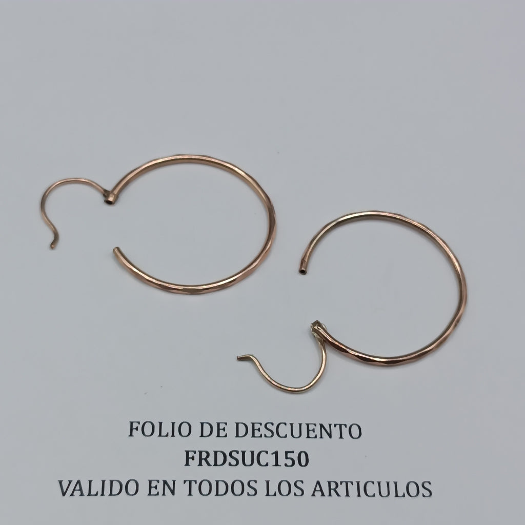 ARRACADAS PAR ORO 8 K 2 GRMS (SEMINUEVO)