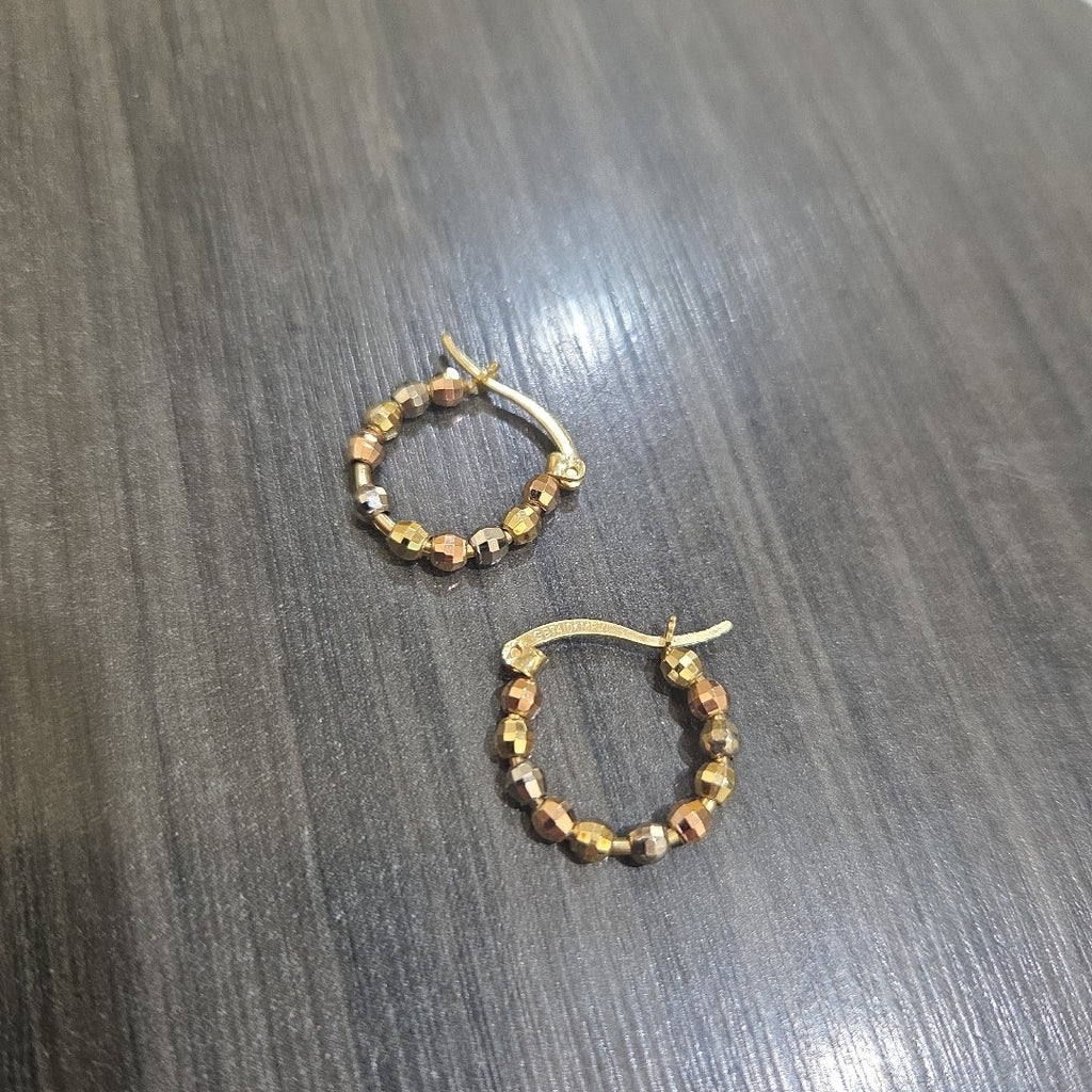 ARRACADAS PAR ORO 10 K 1.9 GRMS (SEMINUEVO)