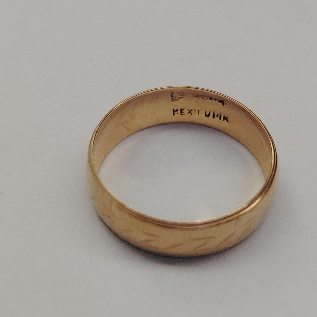 ARGOLLA ORO 14 K 1.9 GRMS (SEMINUEVO)