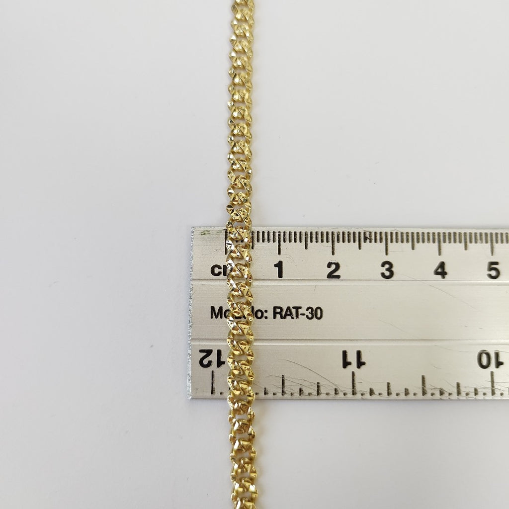 PULSERA MONACO ORO 14K 5.3 (NUEVO)