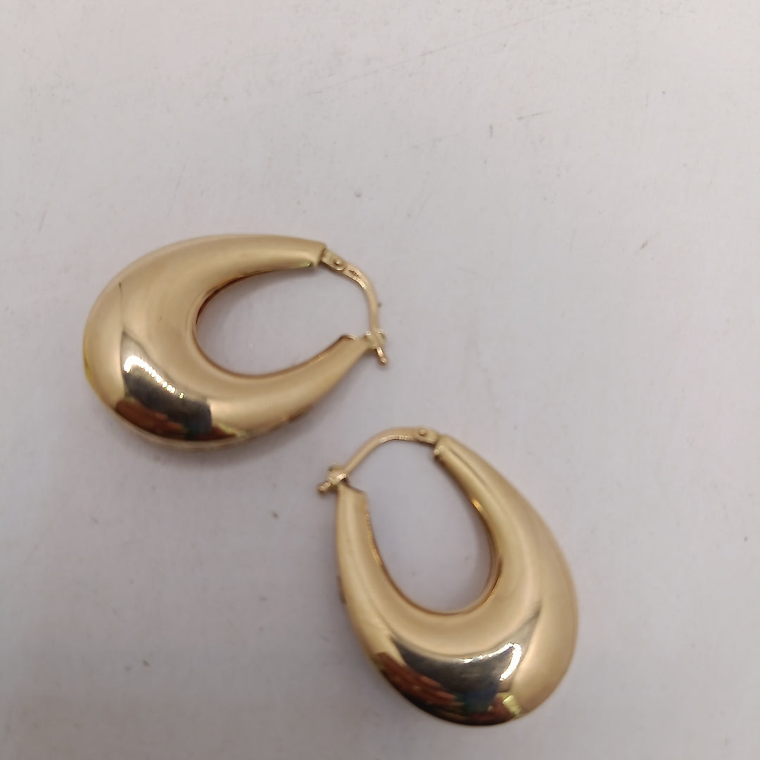 ARRACADAS PAR ORO 14 K 6.6 GRMS (SEMINUEVO)