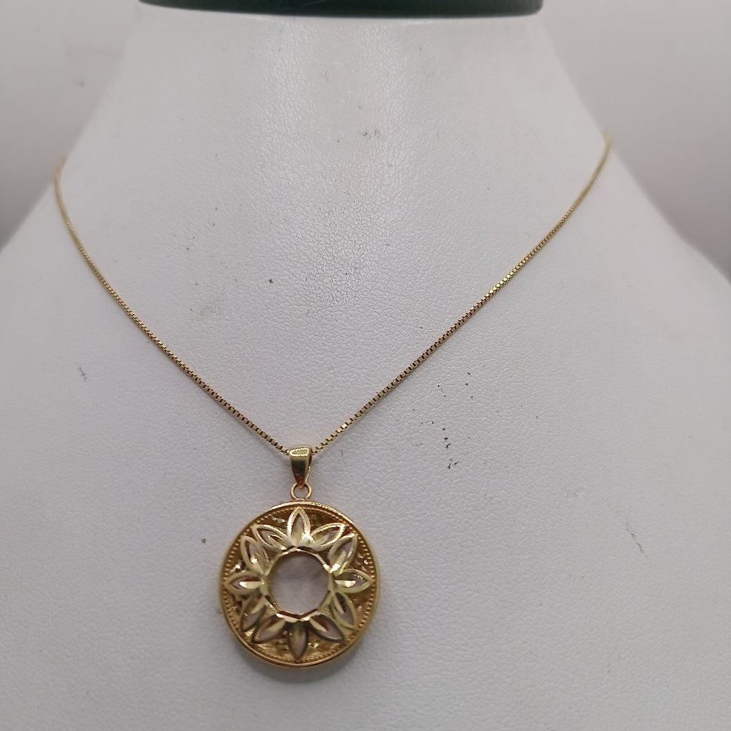 CADENA, DIJE ORO 14 K 5.2 GRMS (SEMINUEVO)