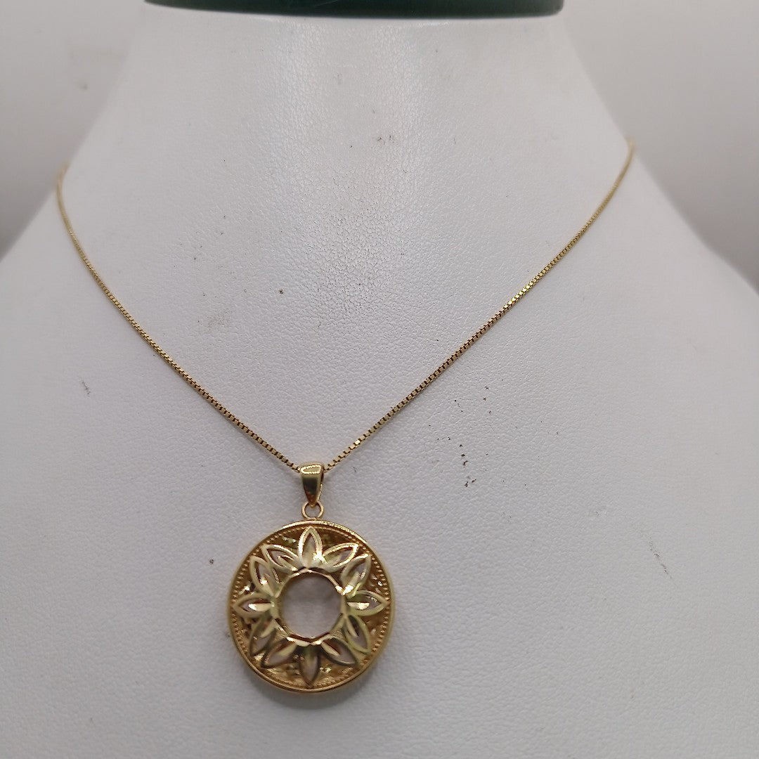 CADENA, DIJE ORO 14 K 5.2 GRMS (SEMINUEVO)