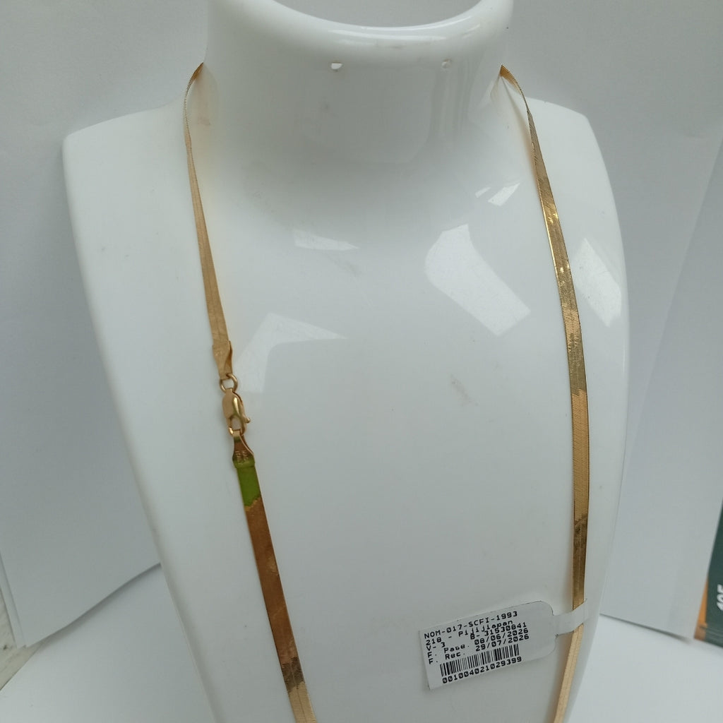 GARGANTILLA ORO 14 K 6.2 GRMS (SEMINUEVO)