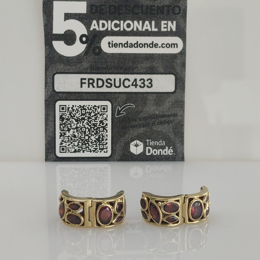 ARRACADAS PAR ORO 14 K 12,50 GRMS (SEMINUEVO)
