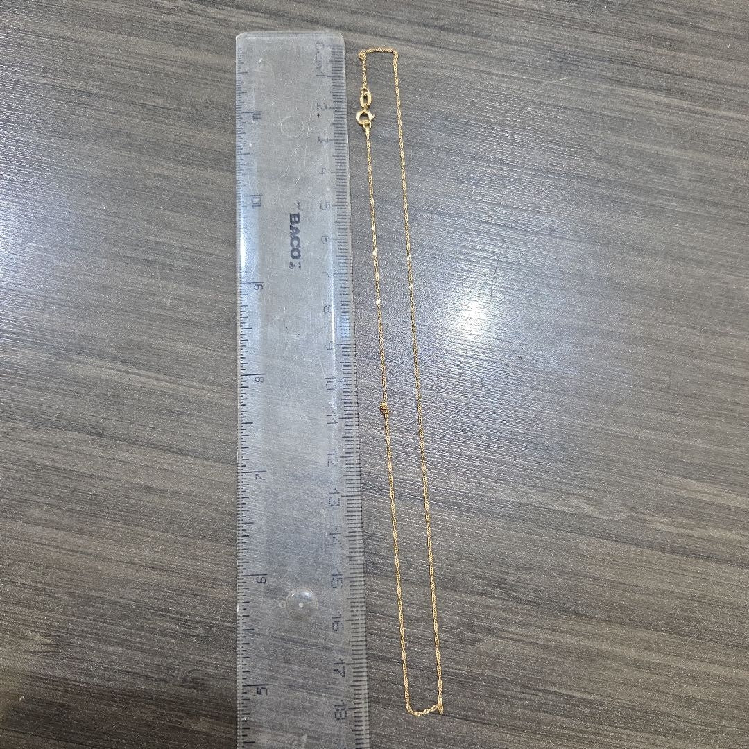 CADENA ORO 10 K 0.6 GRMS (SEMINUEVO)
