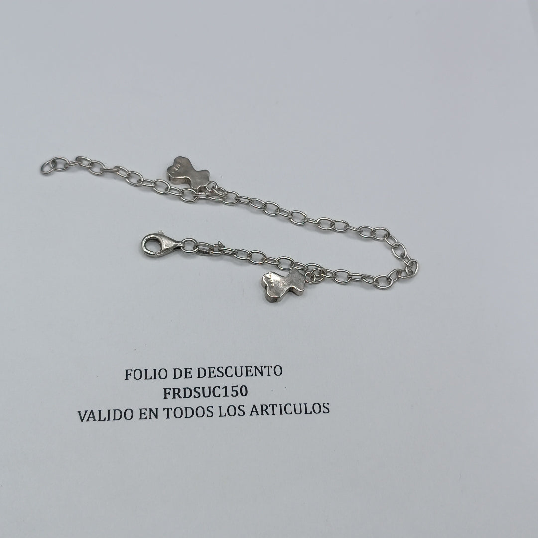 PULSERA PLATA 4,40 GRMS (SEMINUEVO)