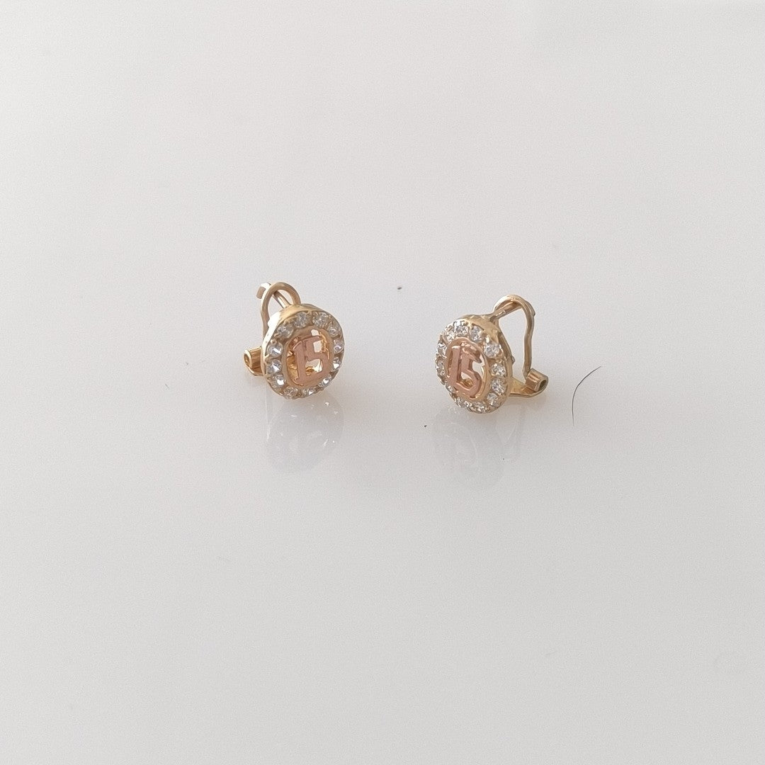 ARETES PAR ORO 10 K 2,60 GRMS (SEMINUEVO)