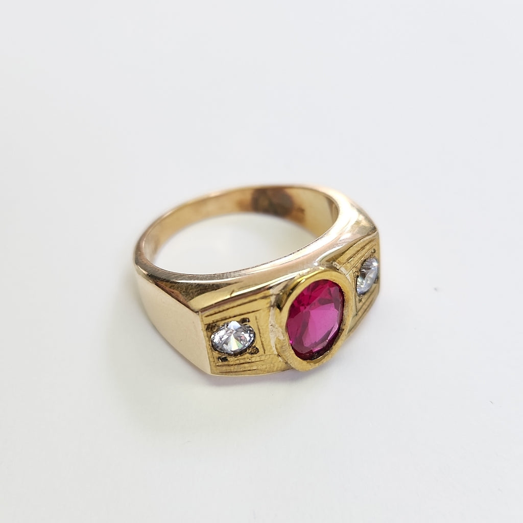ANILLO ORO 14 K 12 GRMS (SEMINUEVO)