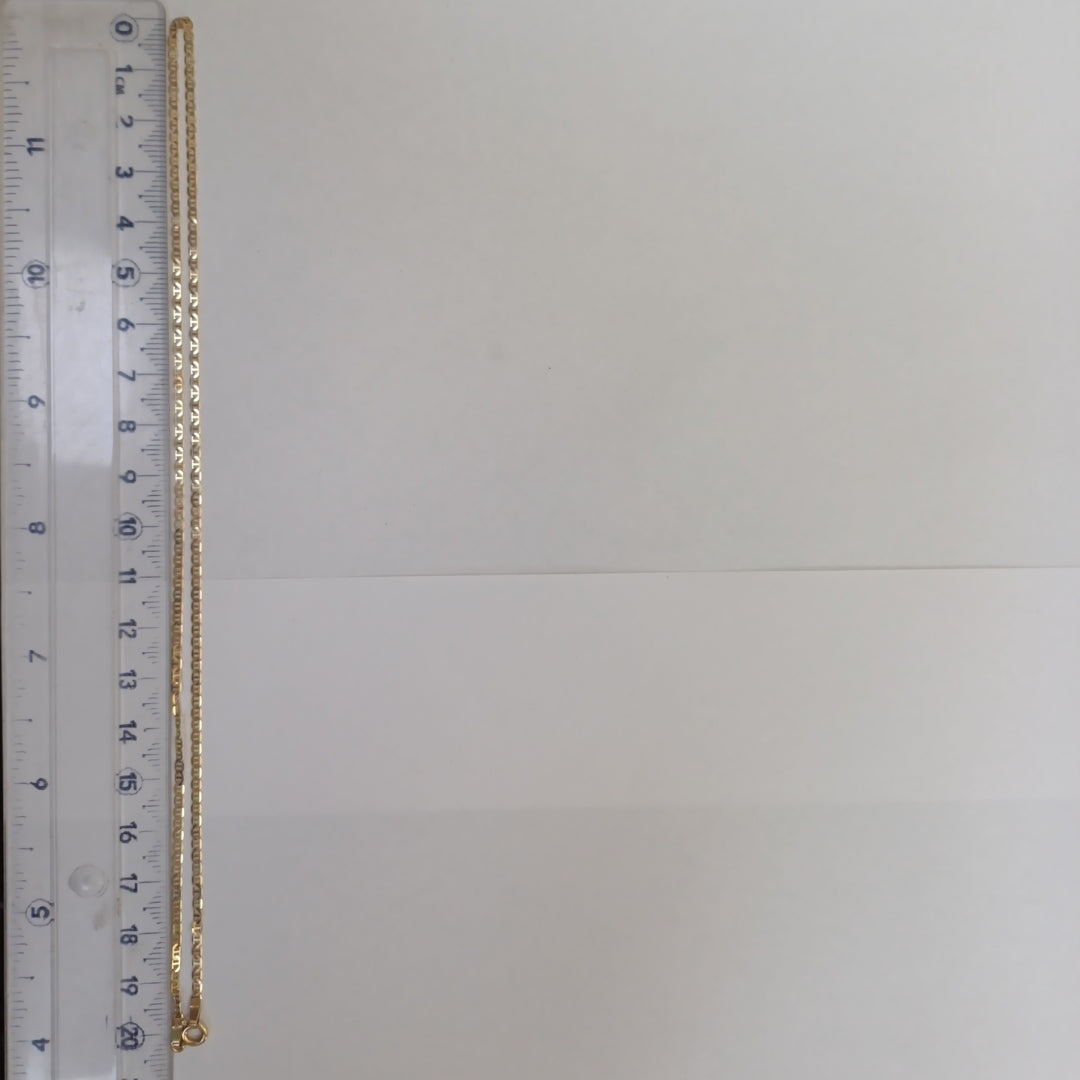 CADENA ORO 14 K 2.2 GRMS (SEMINUEVO)