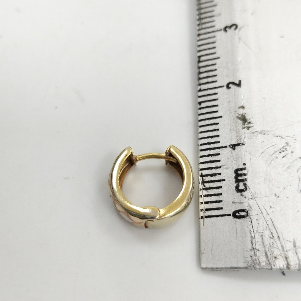 ARRACADAS PAR ORO 14 K 1,50 GRMS (SEMINUEVO)