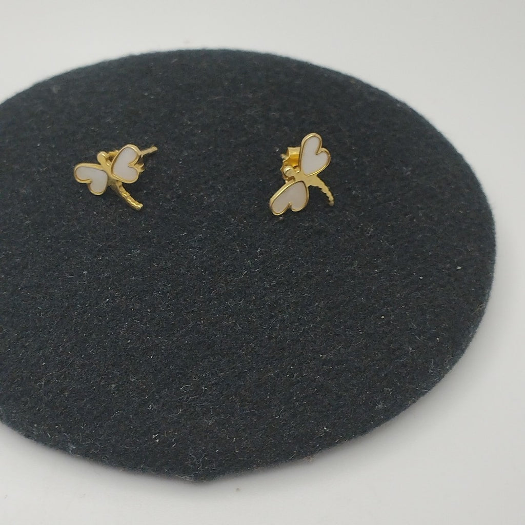 ARETES PAR ORO 14 K 1,00 GRMS (SEMINUEVO)