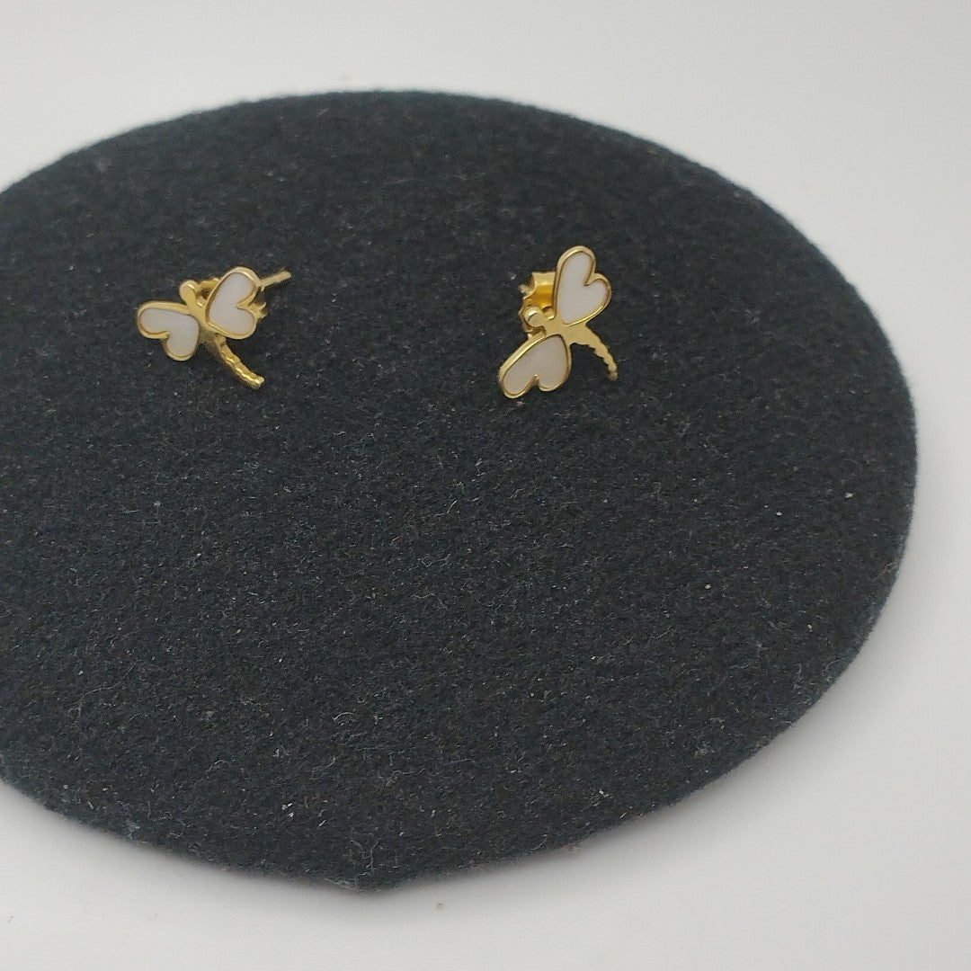 ARETES PAR ORO 14 K 1,00 GRMS (SEMINUEVO)